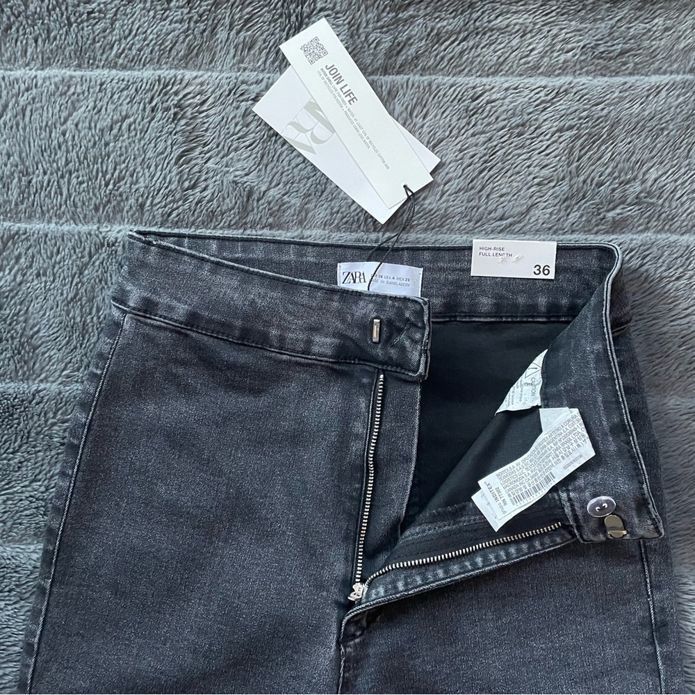 Zara Flared Skinny Jeggings - Picture 7 of 9